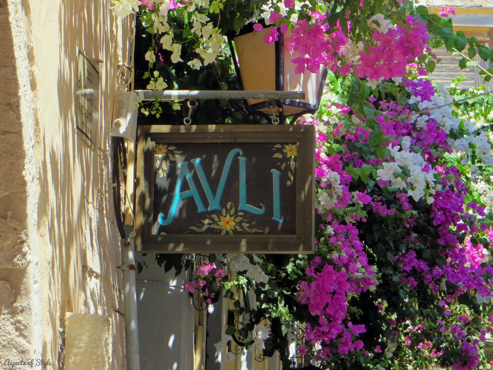 Avli restaurant Rethymno